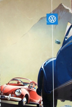 Volkswagen Beetle Modelprogram 1957 Carbrochure (1703)